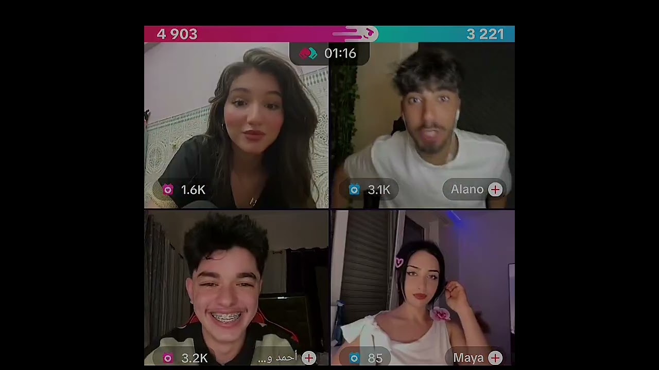 احمد وليد اكل ضرب من امه لايف😂 