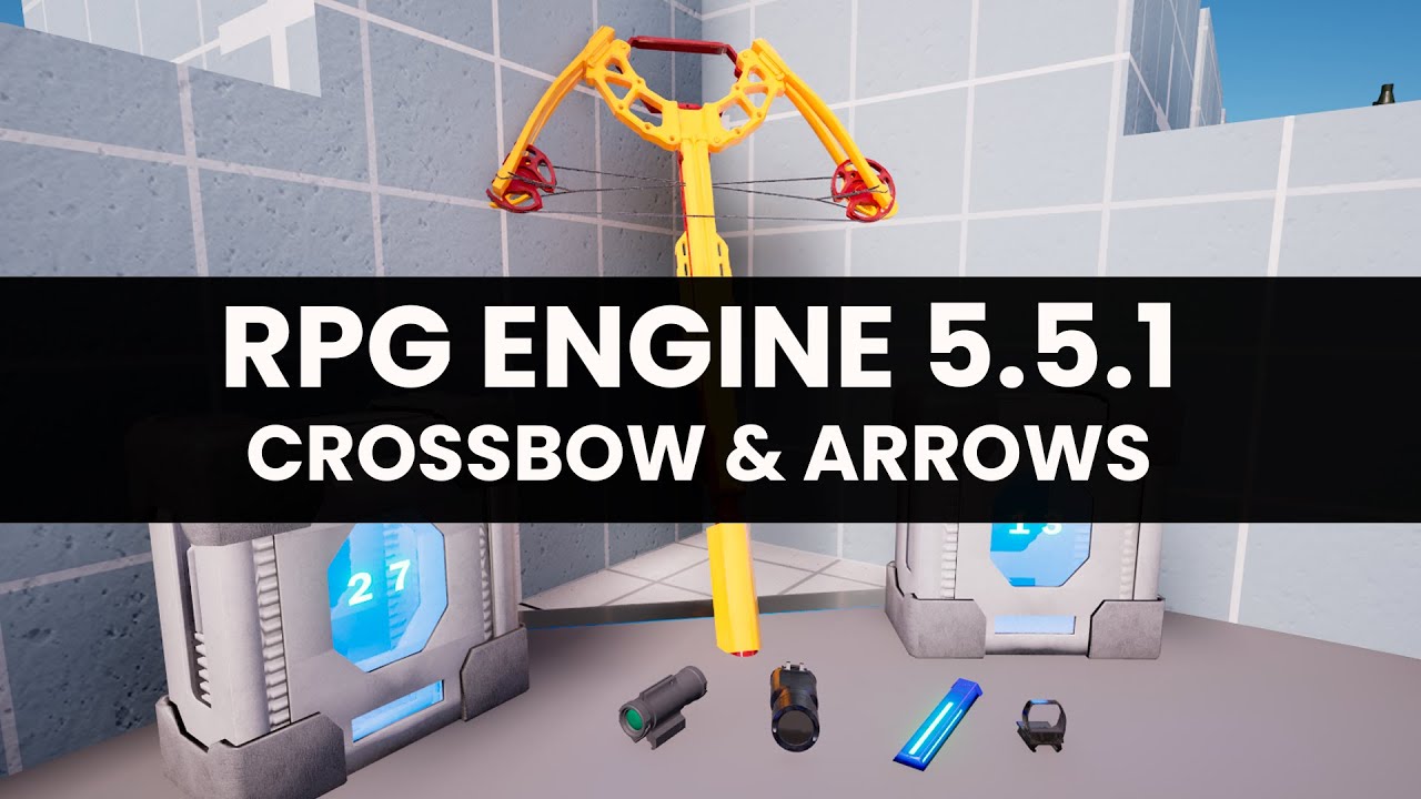 RPG Engine V5.5.1 | Crossbow and arrows