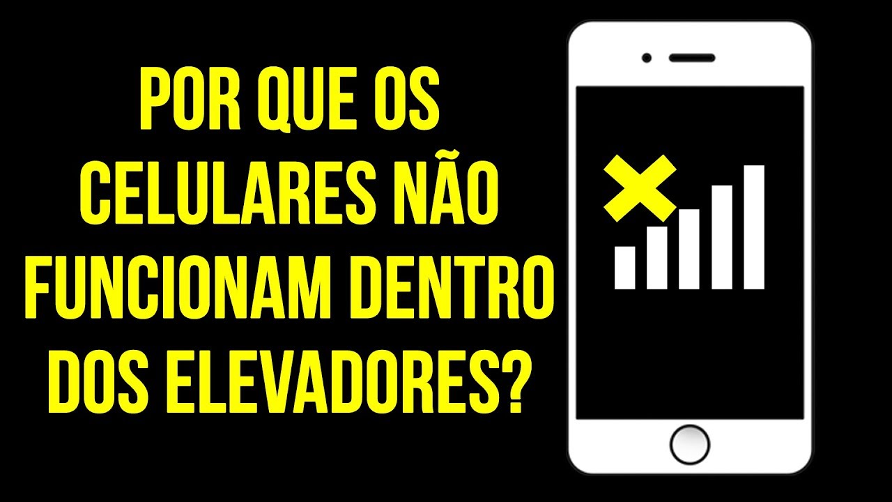 Por que os telefones não funcionam dentro de elevadores