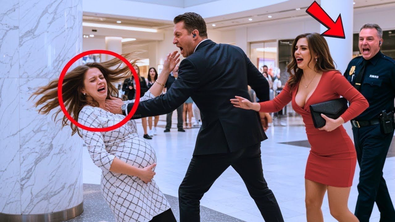 CEO SLAPPED Pregnant Wife At Mall For Mistress — Her Billionaire Father Was Undercover As The Gua