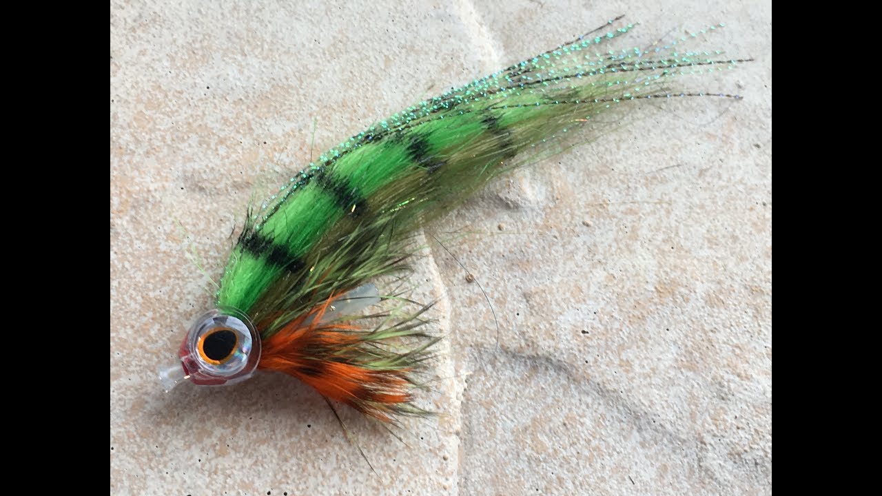 Tube fly tying - Streamer pike Mucha tubowa Szczupakowa