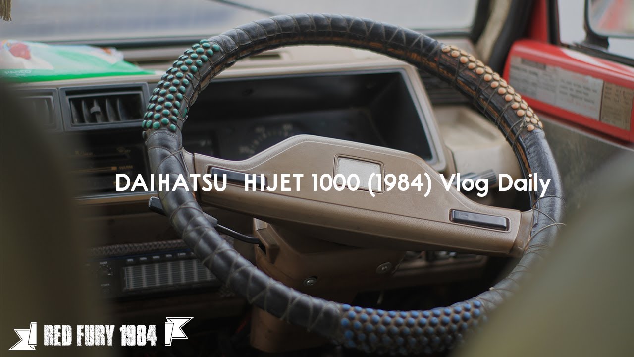 DAIHATSU HIJET 1000 (1984) Daily Vlog - RED FURY Family