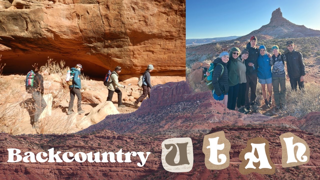 Backcountry Utah 🏜️🦂 first backpacking expedition at HMI