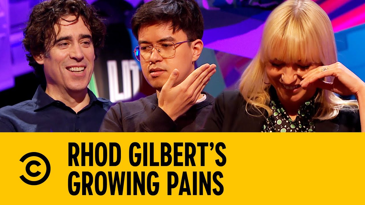 When Brian McFadden Slapped Phil Wang On The Cheek With A Dildo | Rhod Gilbert's Growing Pains