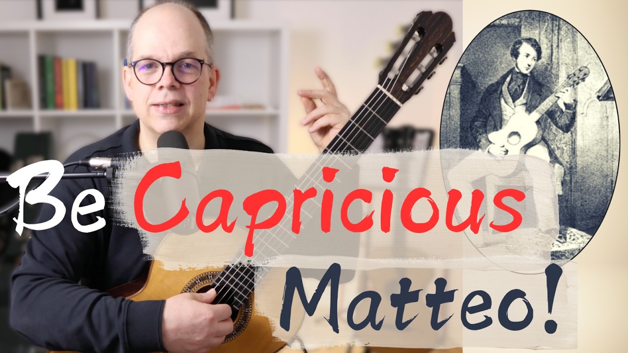 Matteo Carcassi - Caprice op. 26 no. 2, Vivace - Creating Contrasts in Arpeggios