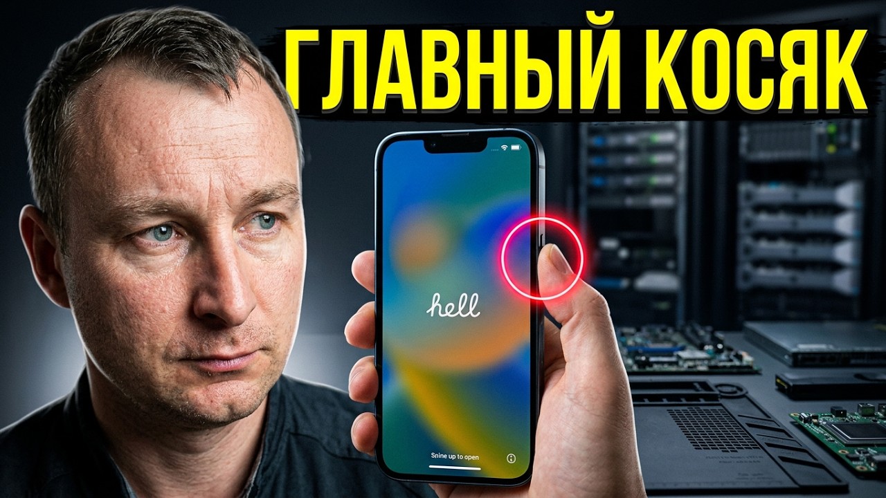 iPhone 13 Midnight распаковка. Заметил маленький недостаток при использовании