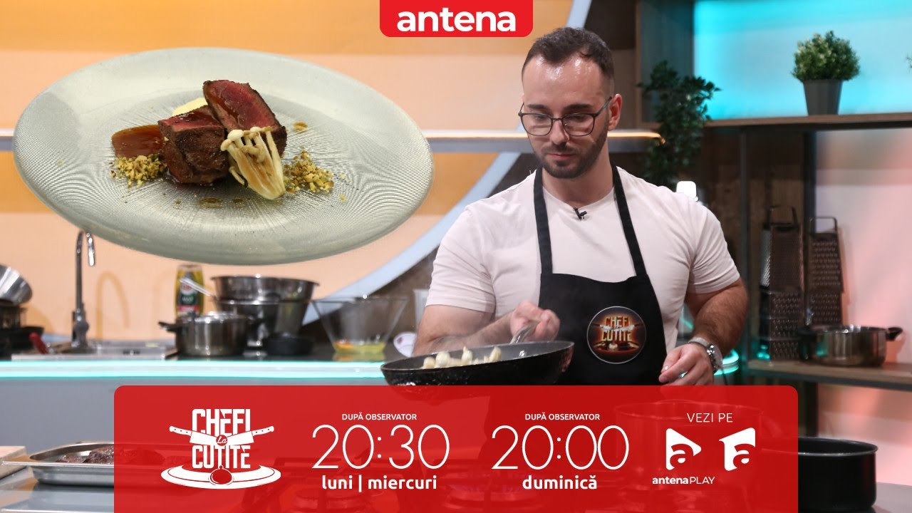 Daniel Ioan Plescan a primit cuțitul de aur de la Chef Alexandru Sautner