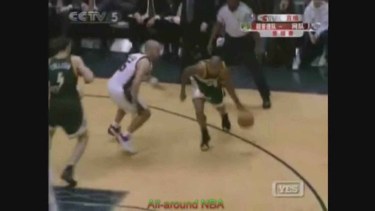 Ray Allen 22 Points @ New Jersey, 2006-07.
