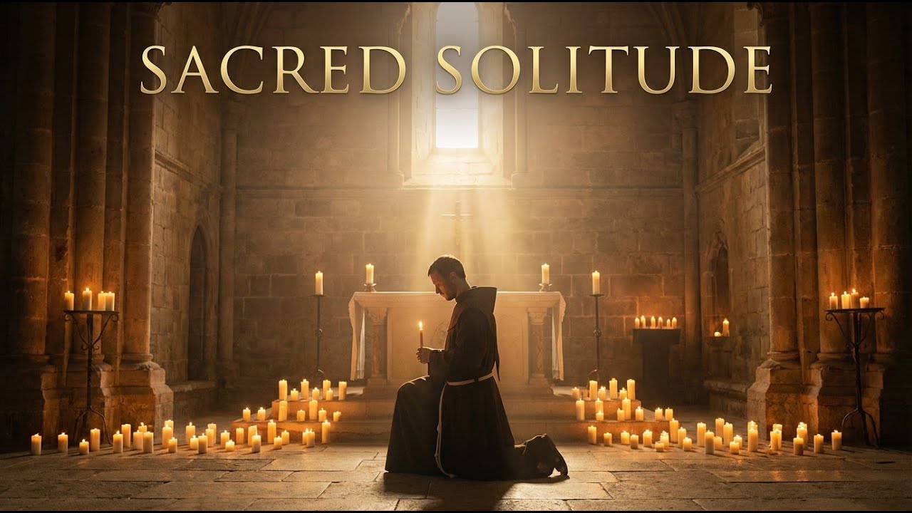 Deep Sleep & Anxiety Relief – Gregorian Chant & 432Hz Healing Music 🕯️