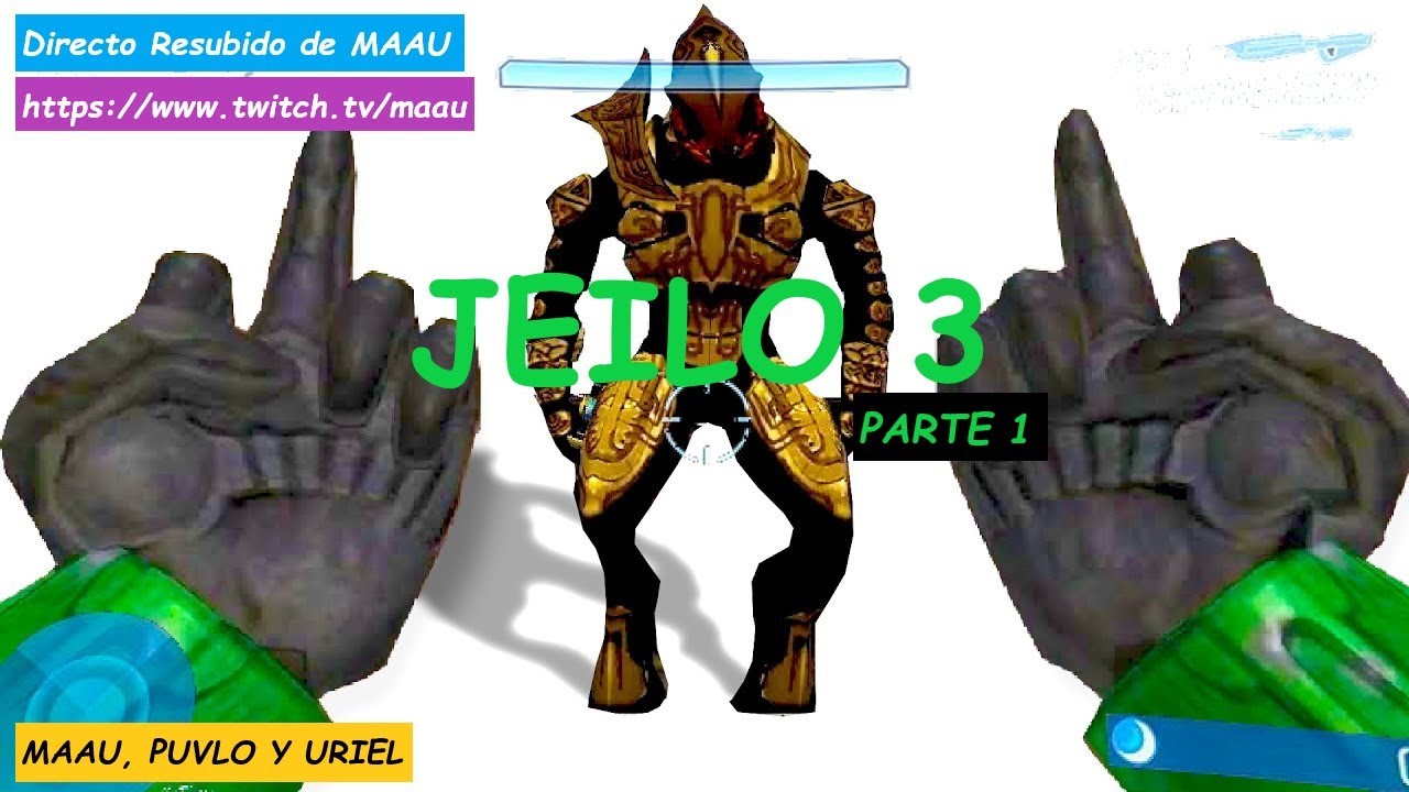 MAAU, Puvlo y Uriel juegan toda la campaña de Halo 3 | PARTE 1