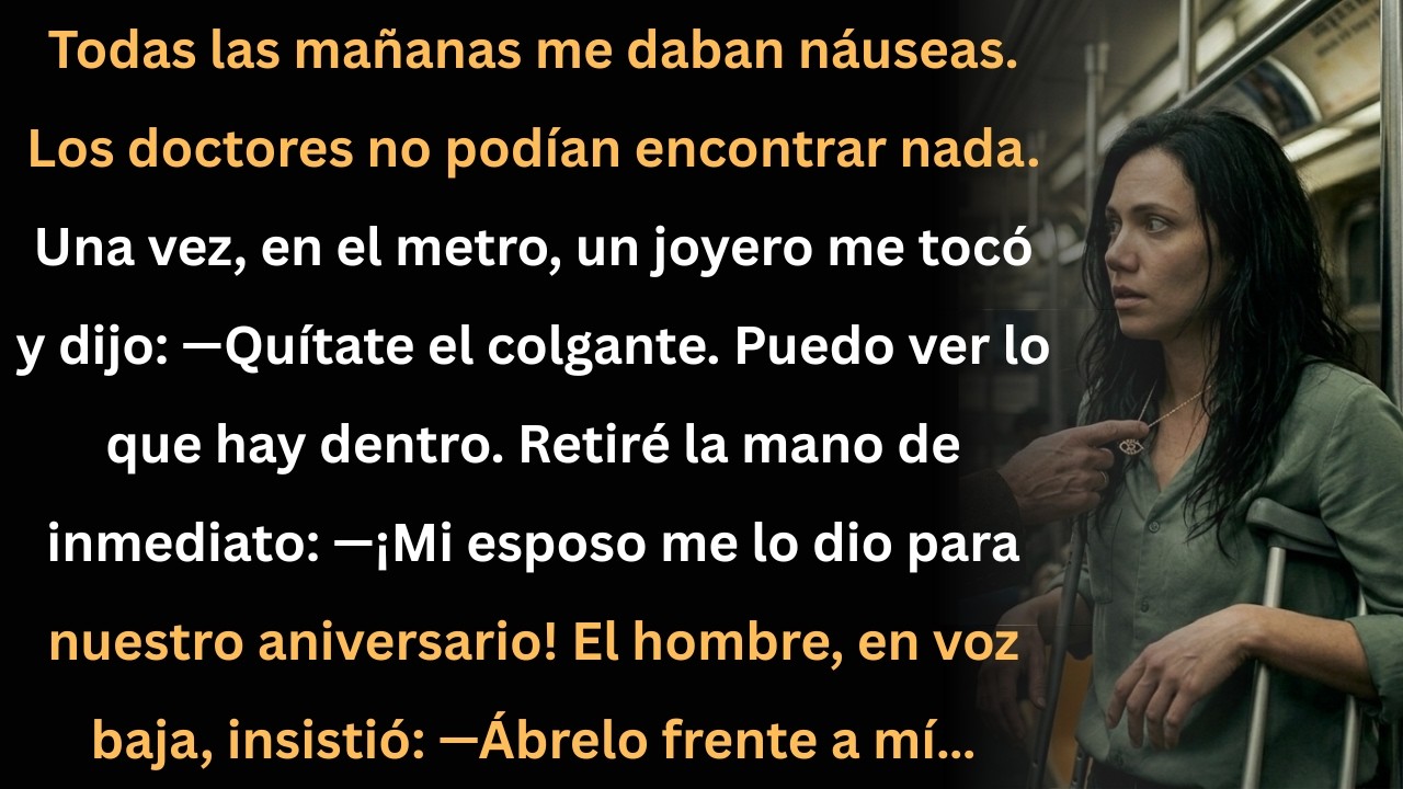 El joyero vio lo que había dentro de mi colgante… y no debía saberlo.
