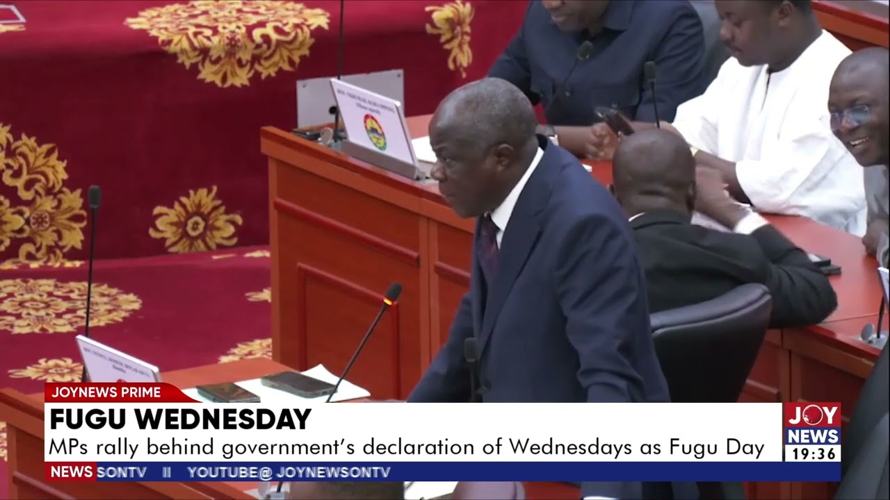 Fugu Wednesday: MPs rally behind government’s declaration of Wednesdays as Fugu Day.