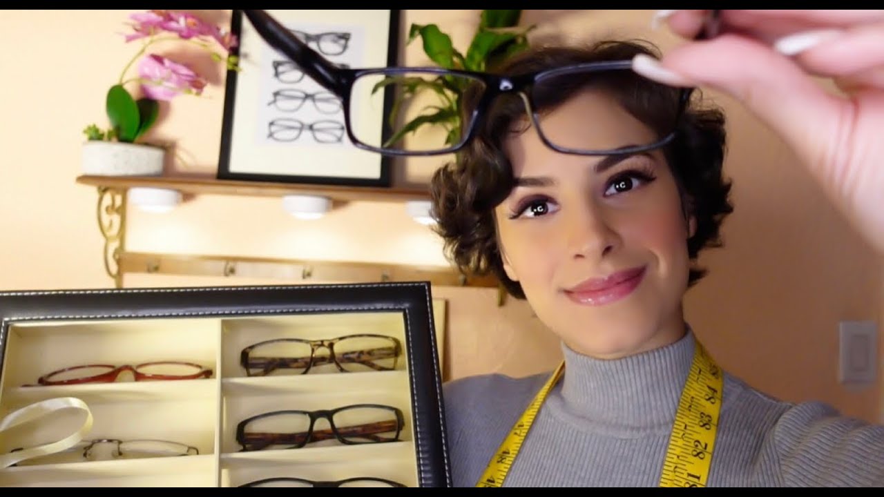 ASMR Glasses Fitting ✨ Measuring you Ear to Ear ✨ Personal Attention ✨ Soft Spoken