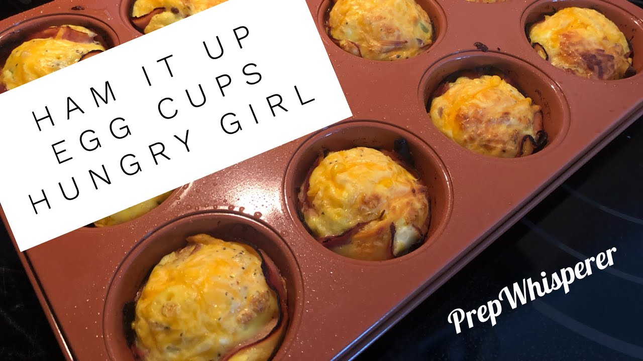 Ham it up egg cups  2 Weight Watcher SmartPoints