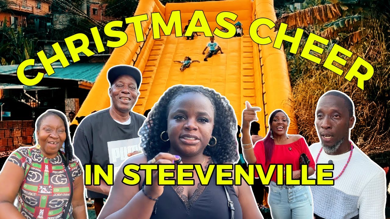 Рождественское настроение в Стивенвилле #loveindehouse #caribbean1vlogger