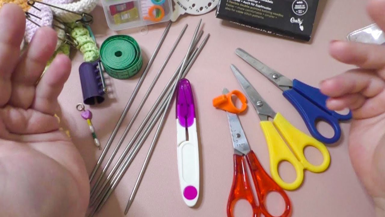 Was brauche ich zum stricken / stricken lernen / Material stricken / Maschensch&auml;fchen