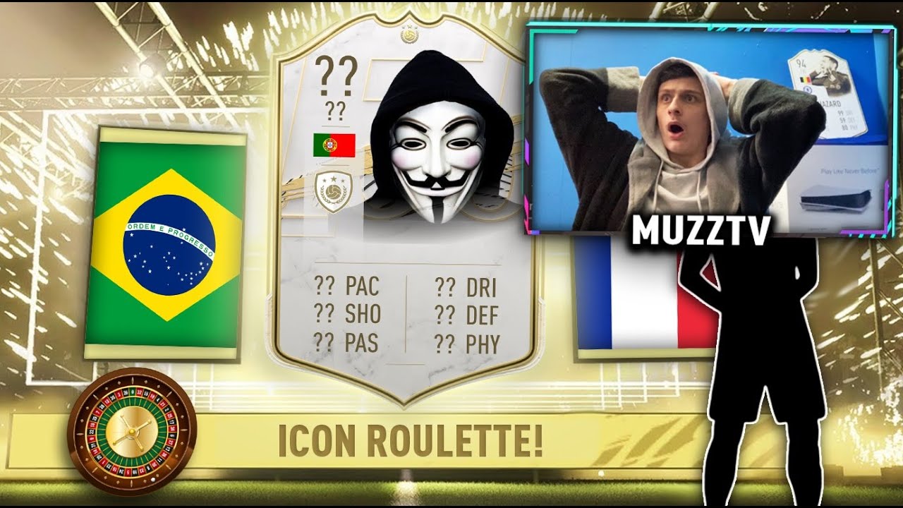 outrageous icon pull.. 😍 INTENSE BASE ICON ROULETTE PACK!! #FIFA21
