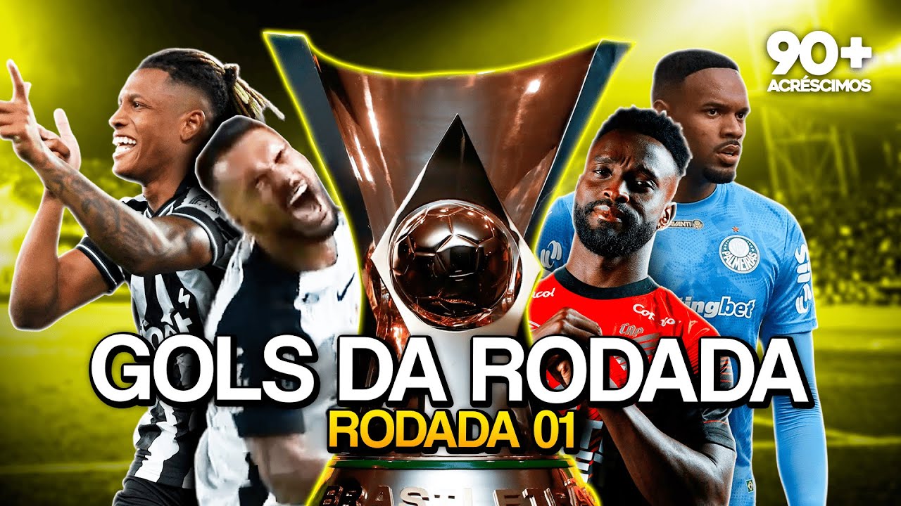 GOLS DA RODADA | Brasileirão 2026 (1ª Rodada)