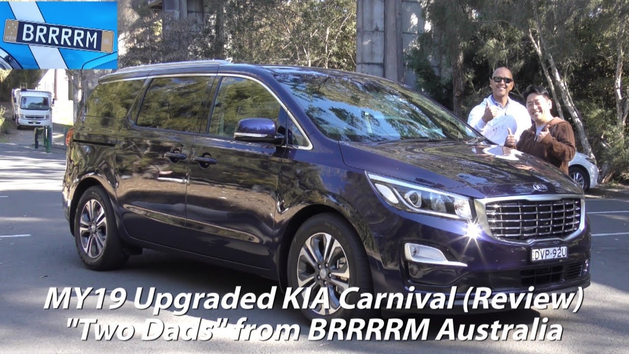 Модернизированный KIA Carnival MY19 «8-местный» (обзор «Двух отцов») | BRRRRM Австралия