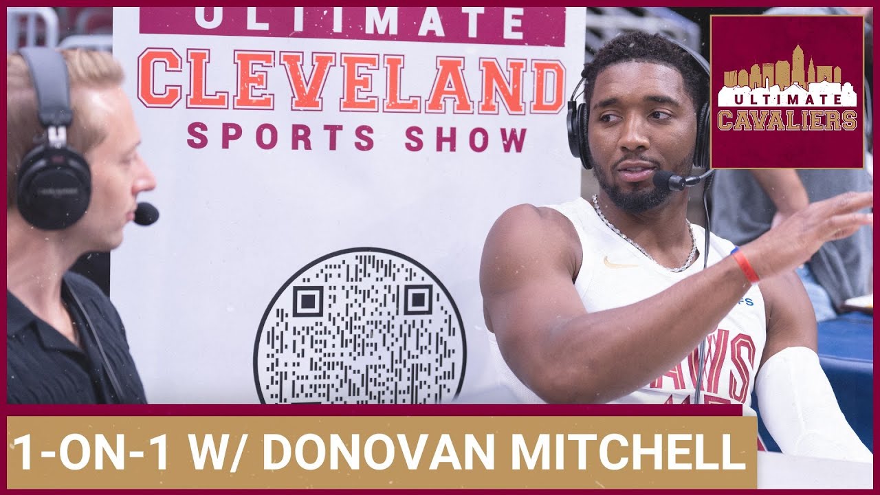 EXCLUSIVE 1-on-1 INTERVIEW with Cleveland Cavaliers' superstar Donovan Mitchell