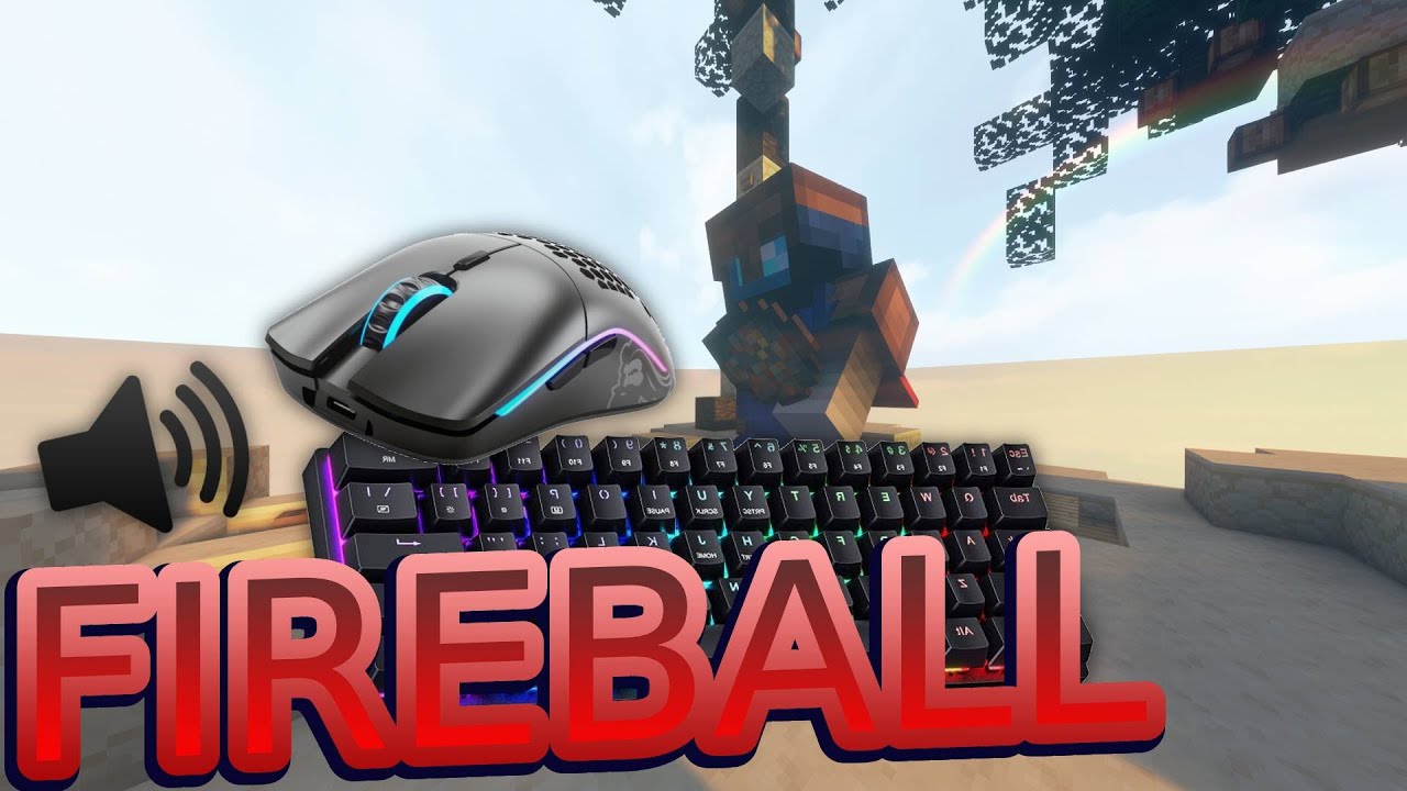 Keyboard + Mouse Sounds | Minemen Fireball Fight (No Cuts)