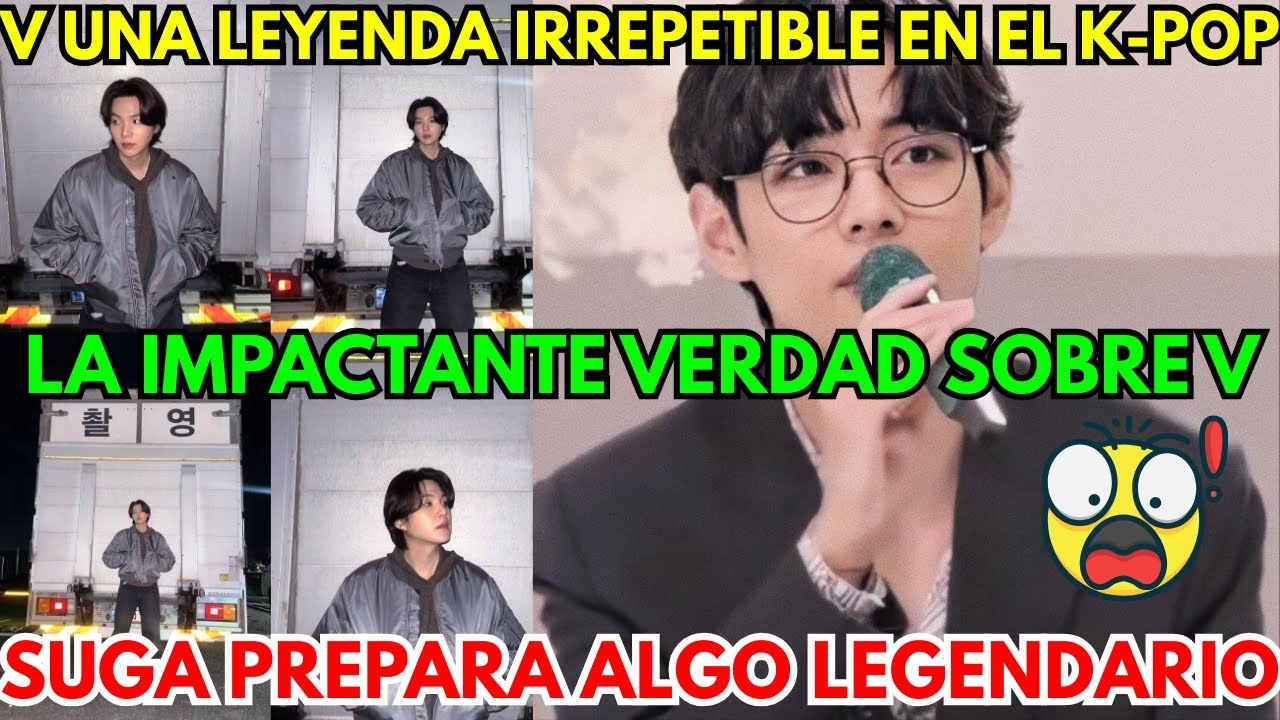 El estatus de V que el K-pop no volverá a tener! Revelan su gran corazón, Sugaprepara un megaproy...