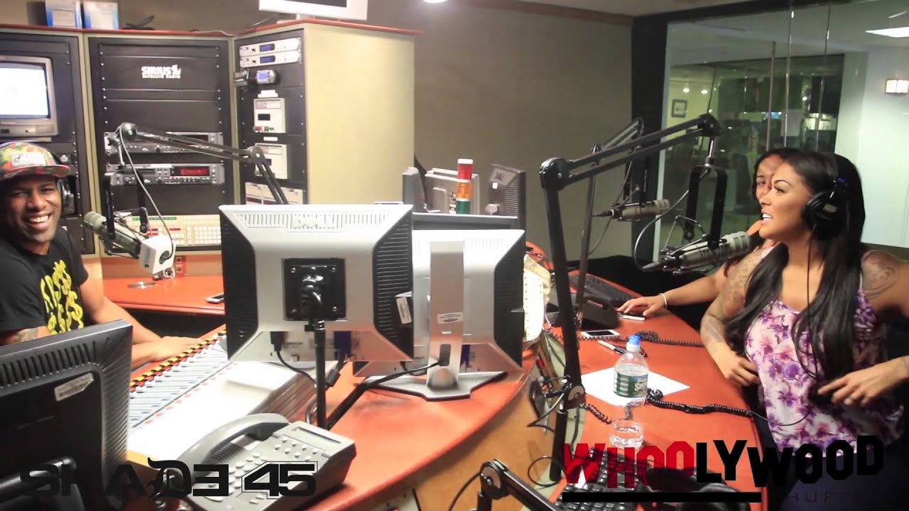 TATTED UP HOLLY vs DJ WHOO KID on the WHOOLYWOOD SHUFFLE on SHADE 45