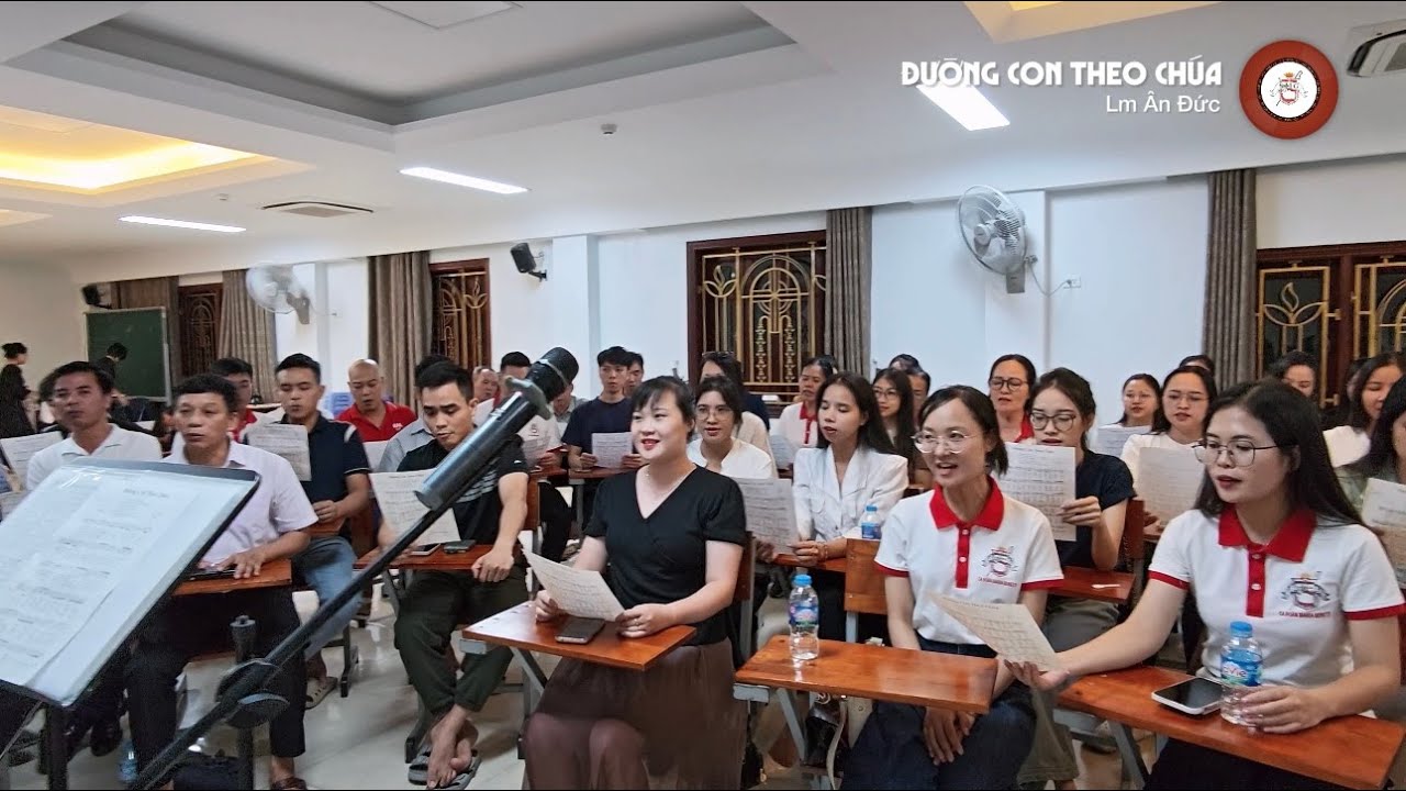 ĐƯỜNG CON THEO CHÚA || Lm Ân Đức ft Ca đoàn Maria Goretti