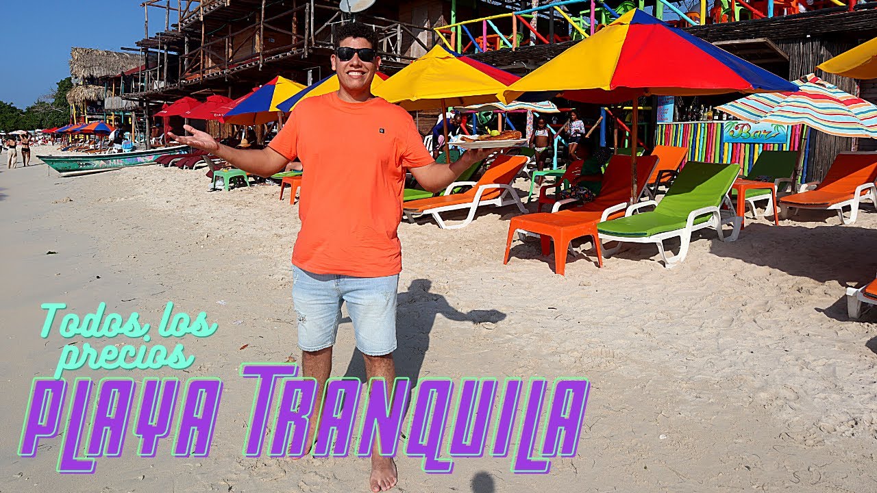 ¿Cuanto cuesta ir a PLAYA TRANQUILA en CARTAGENA? 🏖🏜🏝 Isla de Barú