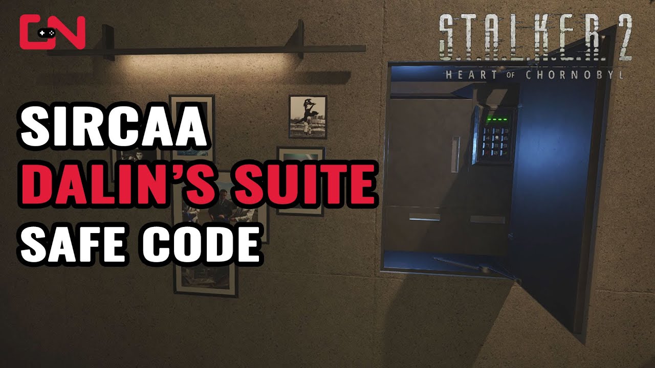 Stalker 2 Sircaa Dalin's Safe Code