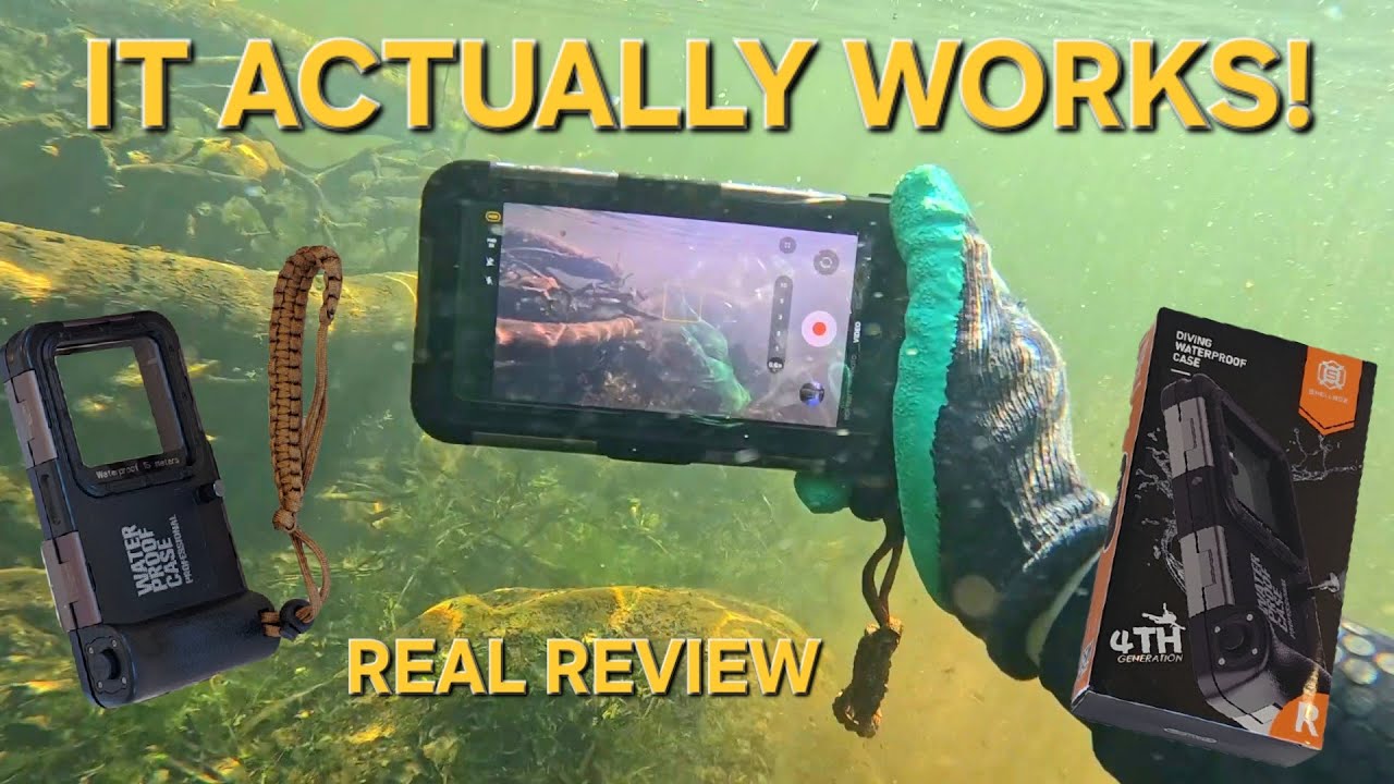 Cheap Universal Underwater Phone Case review! Shellbox