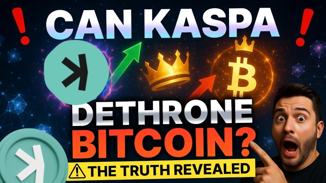 Czy Kaspa (KAS) może konkurować z Bitcoinem? Prawda ujawniona