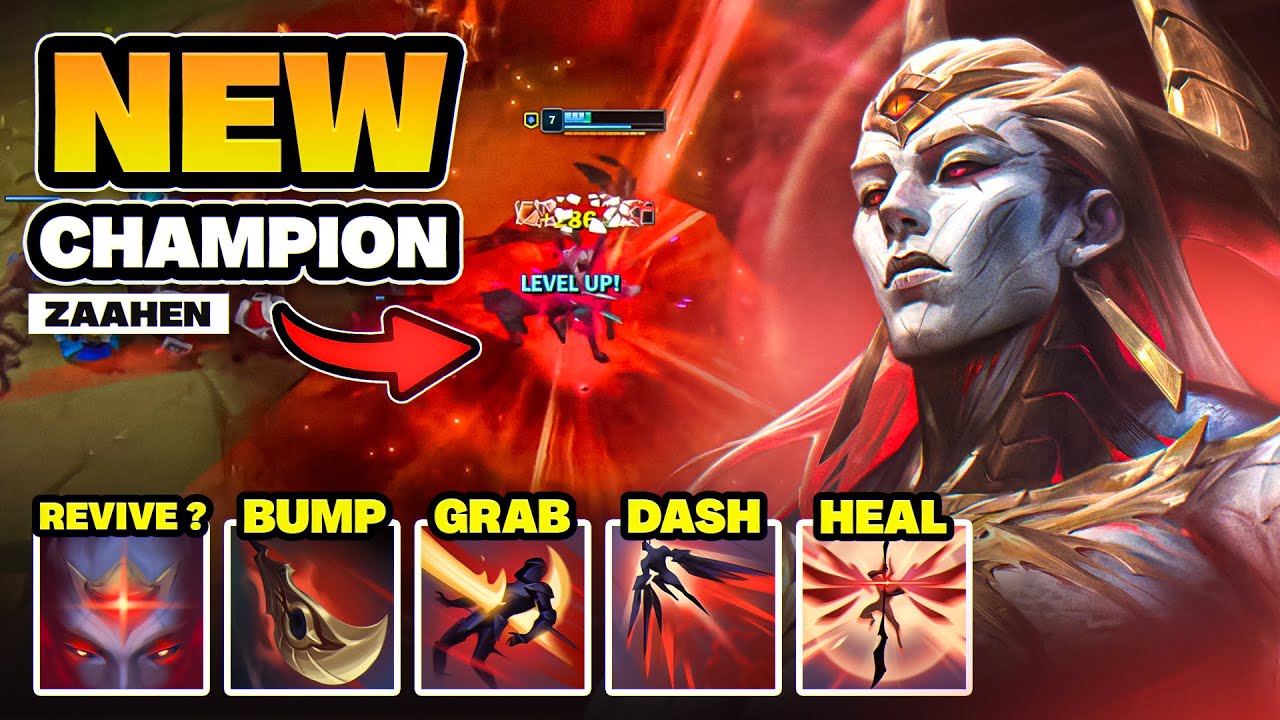 NOUVEAU CHAMPION : ZAAHEN (C’est un DARKIN)