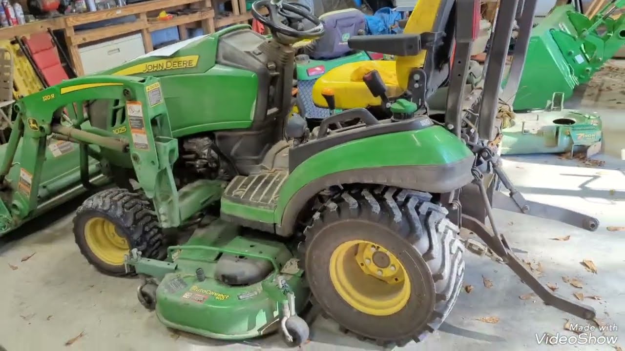 КАК: Часть 2 — Регулировка стояночного тормоза John Deere 1025R — Ответ другому ютуберу 👍😎