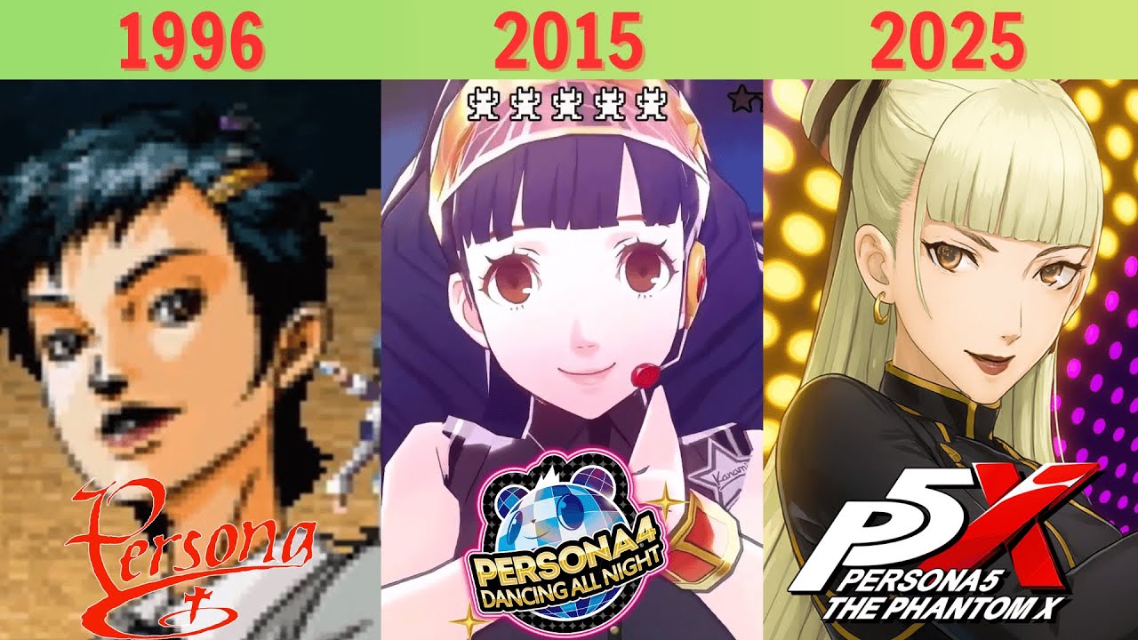 Evolution of Persona Games (1996&ndash;2025)