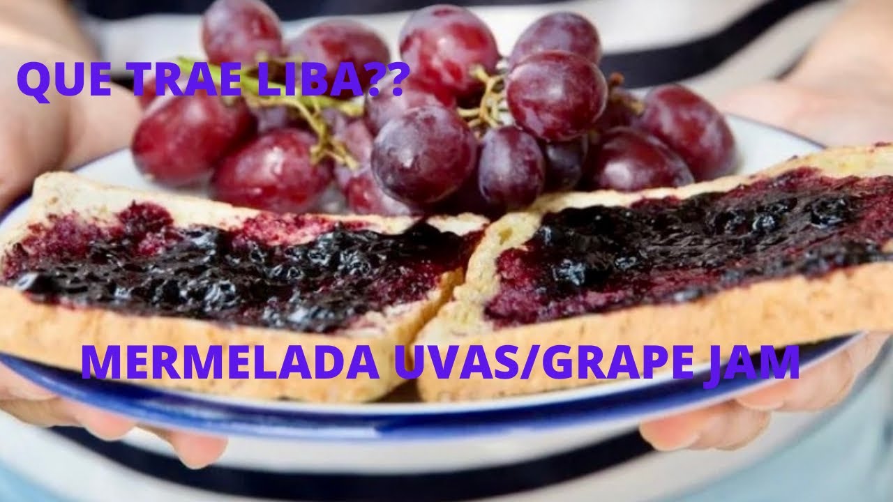 MERMELADA DE UVAS/ GRAPE JAM
 #quetraeliba