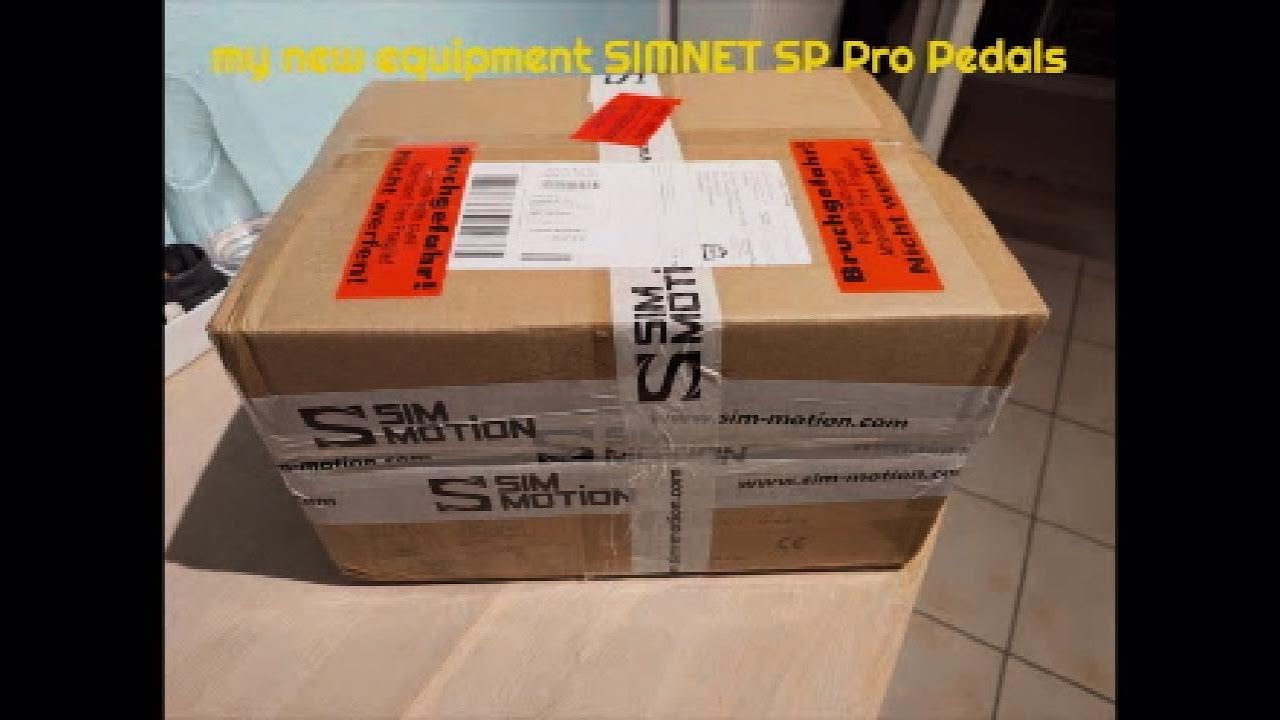 SIMNET SP Pro Pedals | my new Pedals from Simnet | are fantastic