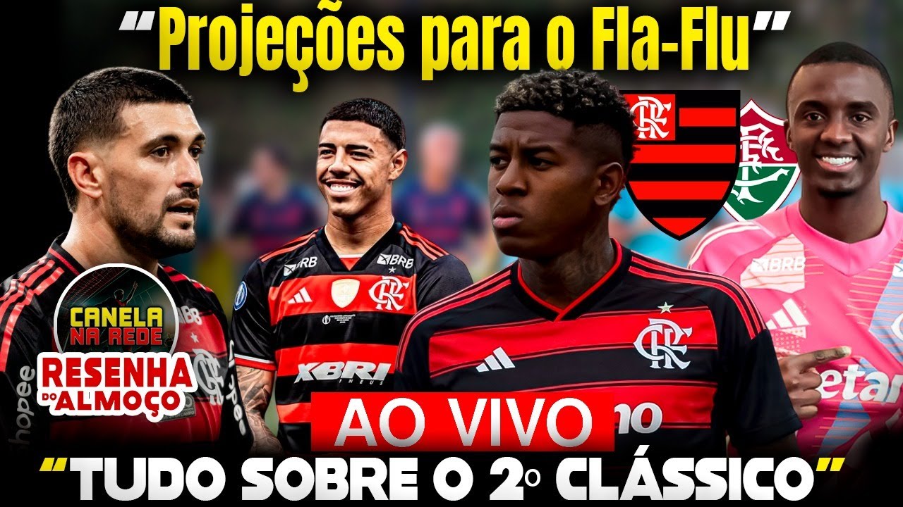 #180 | #FLAMENGO PROMETE O QUE TEM DE MELHOR NO DOMINGO CONTRA O FLU