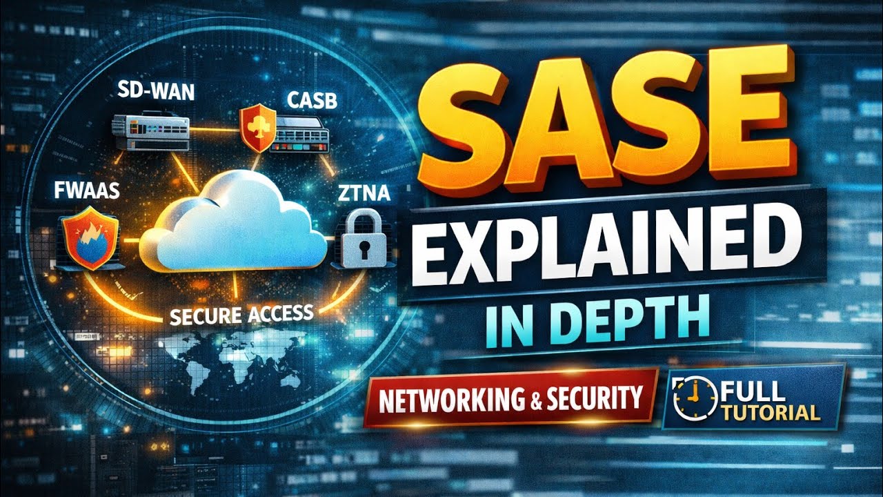 SASE Explained in Depth | Secure Access Service Edge Full Tutorial | The Network Fixer
