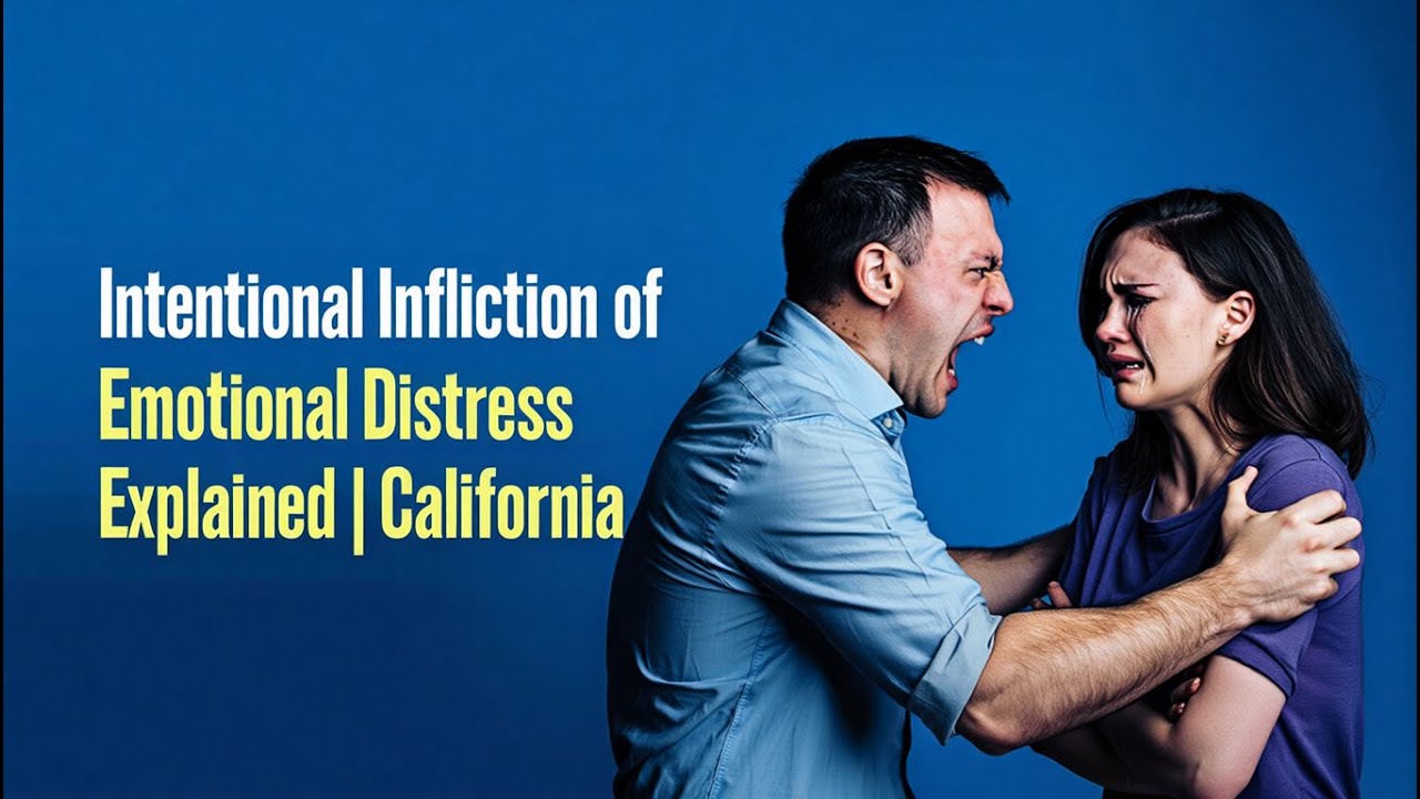 Intentional Infliction of Emotional Distress Explained | California Law