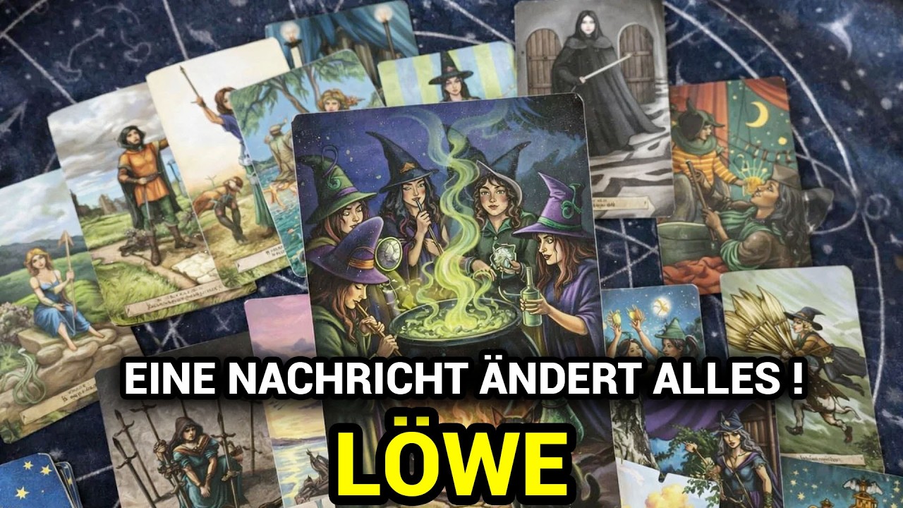 LÖWE ♌️ GÖTTLICHE GERECHTIGKEIT & RAD DES SCHICKSALS 🌞✨ EINE NACHRICHT VERÄNDERT ALLES 🔮⚖️ #löwe