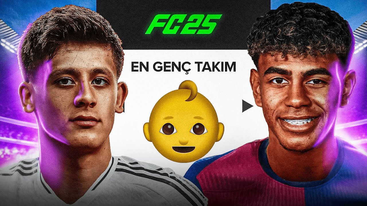 DÜNYANIN EN İYİ GENÇ TAKIMINI KURDUM ! EA FC 25 REBUİLD