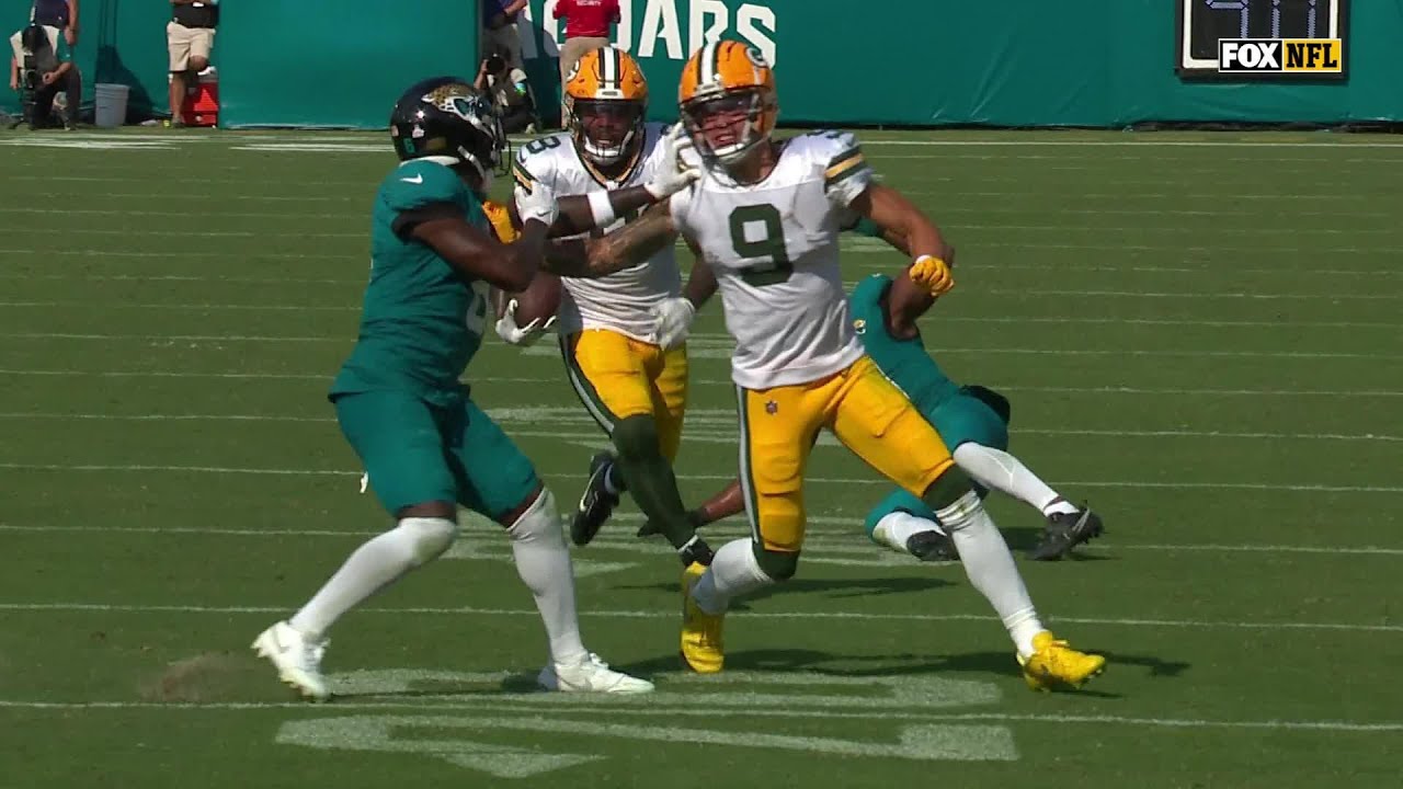 38-yard TD! Jacobs restores Packers' lead vs. Jags via big rush