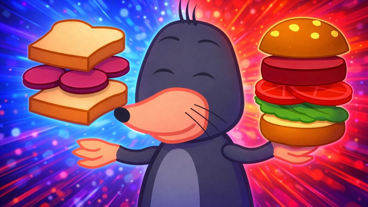 Benny Mole and Friends - THIS OR THAT? WHAT TASTES BETTER? 😋🤔 Cartoon for Kids 4K
