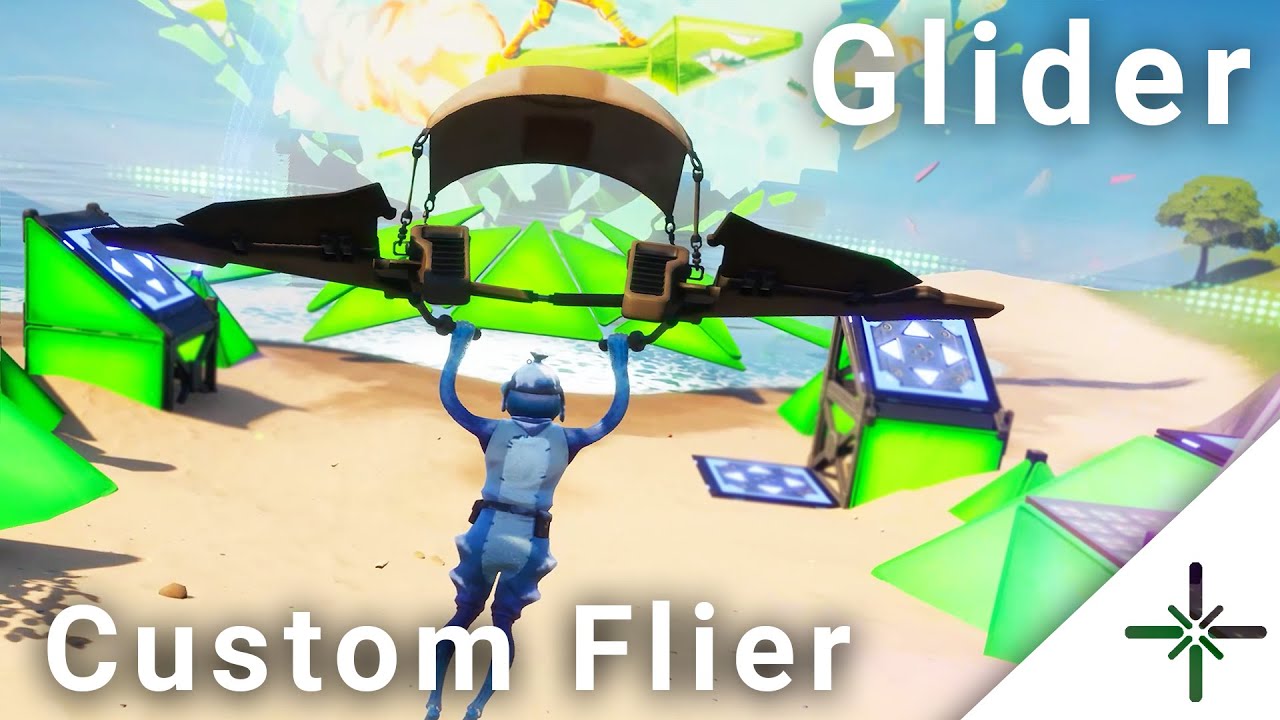 *NEW* Custom Flier Fortnite Glider Showcase + Gameplay