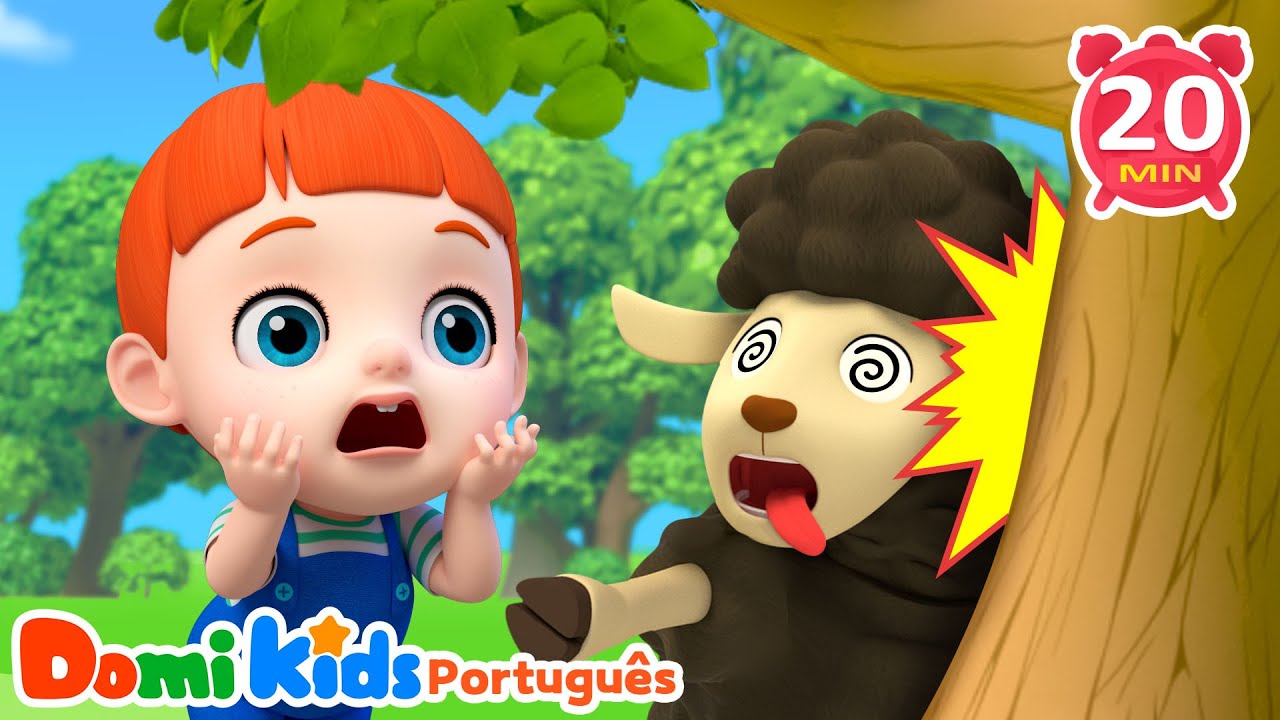 🐑🎉 Diversão com a Ovelhinha Preta | Canções Infantis | Domi Kids | LEFUN Kids TV