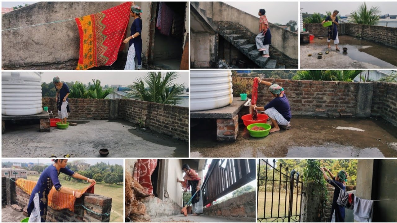 অনেক বড়ো একটা কাজ আজ সেরে ফেললাম॥ সারাদিন টুক টুক করে এটা ওটা করতেই থাকি🤗