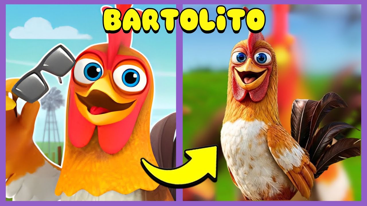 ¡ADIVINA LA CANCIÓN DE LA GRANJA DE ZENÓN EN LA VIDA REAL! 😱🎶 Bartolito ❤️¿Como se llama la Canción🎵