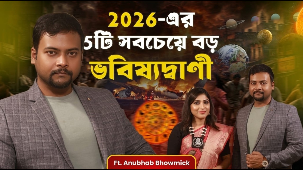 2026 নিয়ে ভয়ংকর সতর্কবার্তা! Angarak Yog, দুর্ঘটনা ও Billionaire Yog | Astrology Podcast