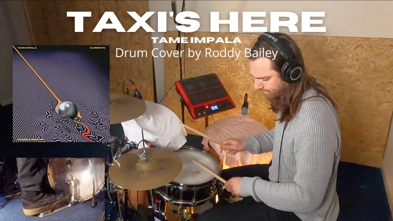 Tame Impala - Taxi's Here Drum Cover with Transcription